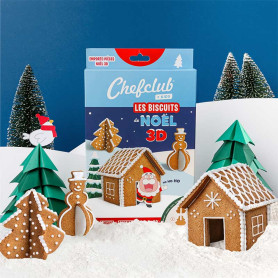 3D Christmas Cookie Cutters - Chefclub Kids