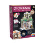 3D Wooden Flower Shop Diorama Kit - Buki France