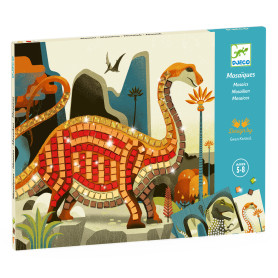 Dinosaures - Mosaïques métallisées - Djeco