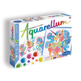 Aquarellum Junior Unicorns Watercolor Kit - Sentosphère