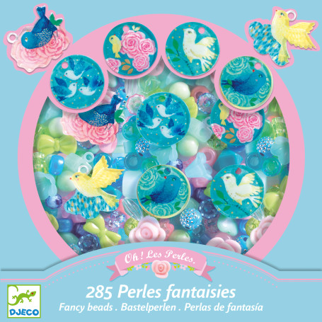 285 Perles fantaisies - Oiseaux - Djeco