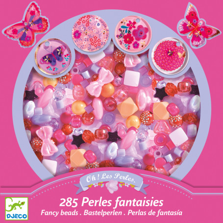 285 Perles fantaisies - Papillons - Djeco