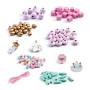 400 Rainbow Wooden Beads - Djeco