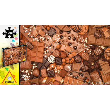 Puzzle 1000 pièces Les chocolats