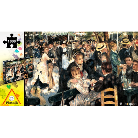 Puzzle 1000 pièces - Renoir - Bal du moulin de la Galette