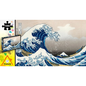Puzzle La grande vague par Hokusai - 1000 pièces