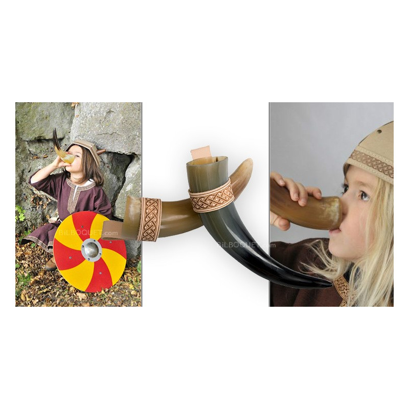 Lot De 7 Cornes à Boire Vikings – Vintage, Fabriquées En Ukraine, Bon état
