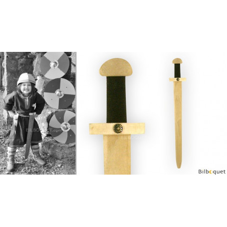 Épée de viking 65cm - Accessoires en bois