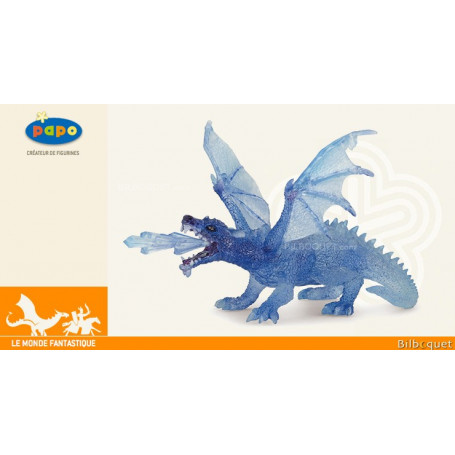 Dragon de cristal - Figurine fantastique