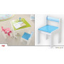 Chaise enfant Puncto - Bleu - Mobilier enfant