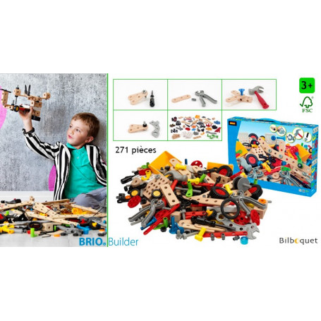 Coffret créatif Builder 271 pièces