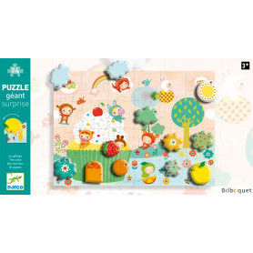 Puzzle géant surprise 24 pièces - Le gateau