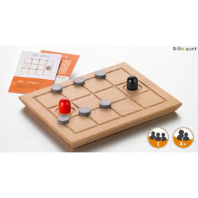 Sia Sola - Jeu de logique solitaire en bois