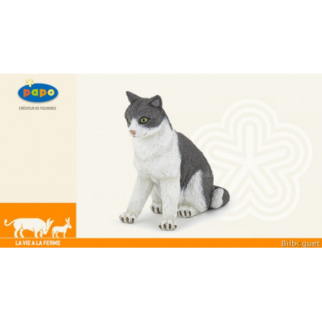 Chatte assise - Figurine Papo