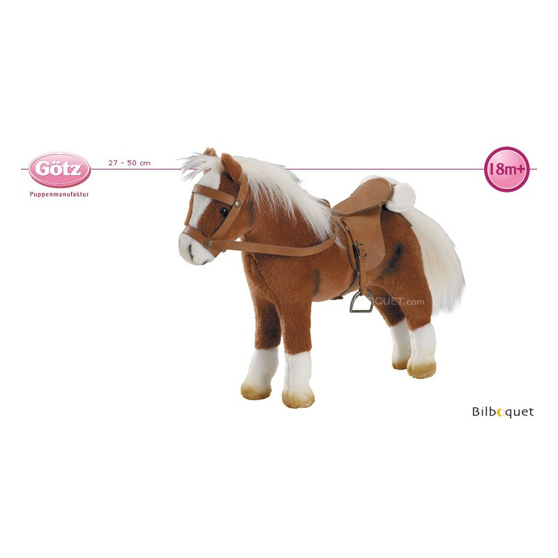 Peluche dans un coffret cadeau, Cheval - Activités 0-3 ans