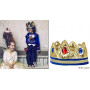 La couronne du roi Louis - Accessoire déguisement enfant