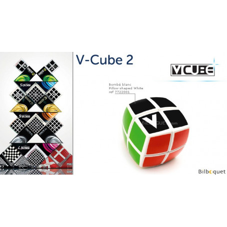 V-CUBE 2 Bombé - Blanc