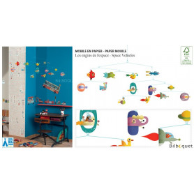 Eco-responsible paper mobile Space vehicles - Little Big Room