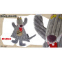 Doudou Bigbos le loup 22cm