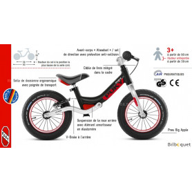 Draisienne LR Ride (aluminium) - Noir