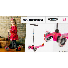 Mini Micro Rose - Trottinette 3-5 ans