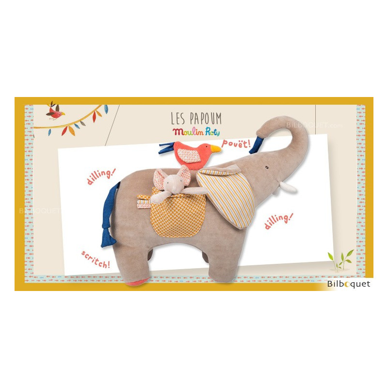 Activity Elephant Les Papoum Moulin Roty