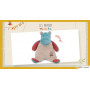 Doudou Hochet Hippopotame Les Papoum - Moulin Roty