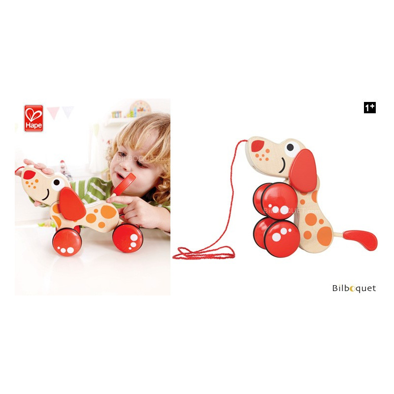 hape pull along puppy