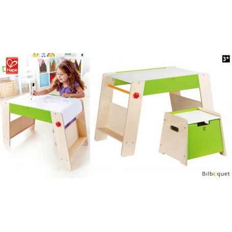 Table et tabouret pour chambre d'enfant