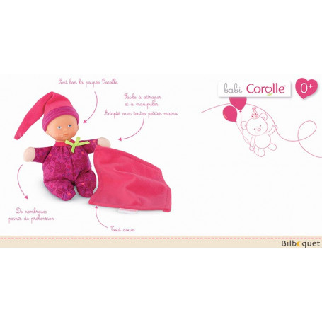 Doudou Minirêve Coeur de Grenadine 16cm