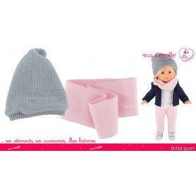 Bonnet & Echarpe Snood pour Poupée Ma Corolle 36cm