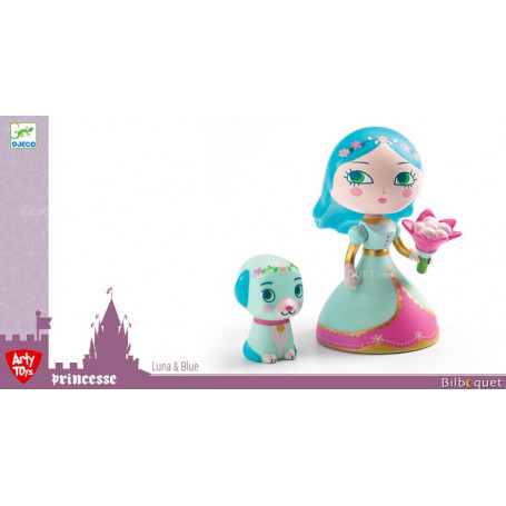 Djeco Arty Jouets Princess Aby /& bleu collection action figure