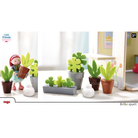 Fleurs et plantes - Accessoires pour maison de poupée Little Friends