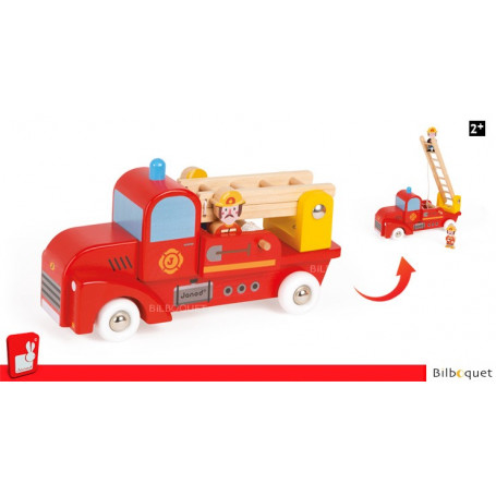 Camion de pompiers Story - Véhicule en bois