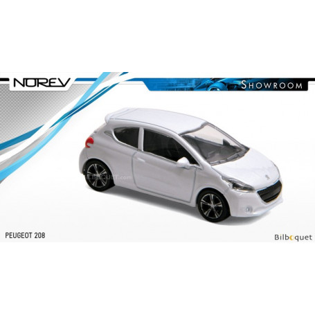 PEUGEOT 208 blanche - Norev Showroom