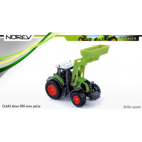 CLAAS Axion 850 tracteur pelleteuse - Norev Farmer