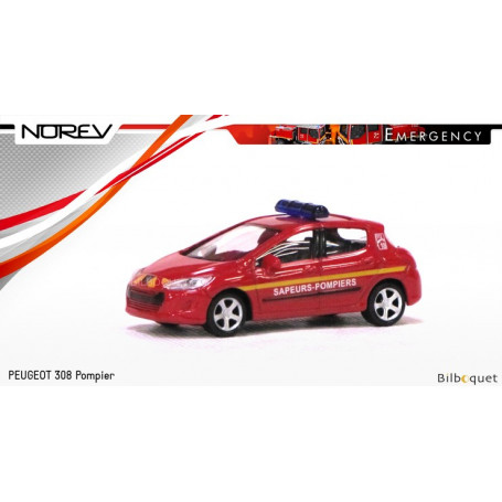 PEUGEOT 308 Pompier - Norev Emergency