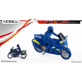 Moto gendarmerie - Norev Emergency