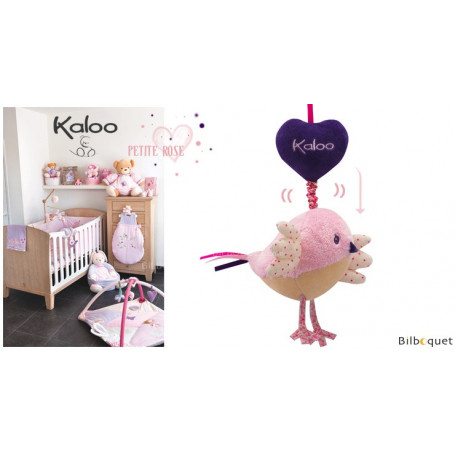 Oiseau musical - Kaloo Petite Rose