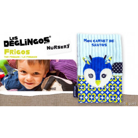 Protège carnet de santé Frigos le pingouin - Déglingos Nursery