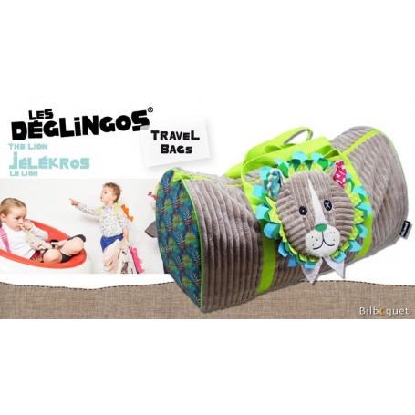 Sac de voyage Jélékros le lion - Déglingos Travel Bags