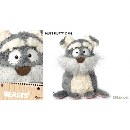 Mutt Mutty (peluche chien de terrier 23cm) - Sigikid Beasts