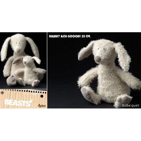 Rabbit Ach Goood! Small (peluche lapin 22cm) - Sigikid Beasts