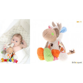 Peluche Vache 28cm - Sigikid Sweety