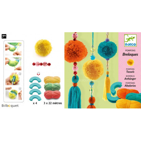 Coffret de pompons Breloques