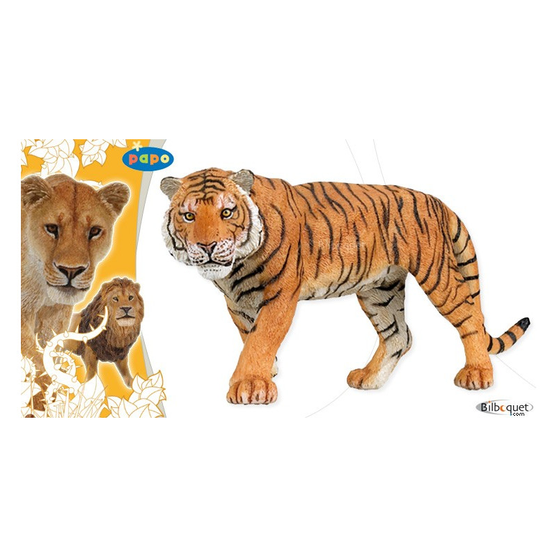 Papo 50004 Wild Animal Tiger Figure for sale online