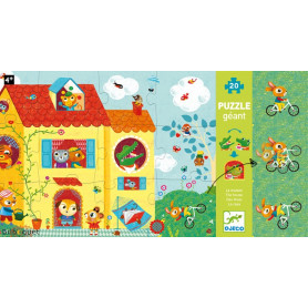 Optic Puzzle - La maison - Puzzle géant