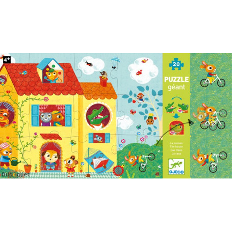 Optic Puzzle - La maison - Puzzle géant