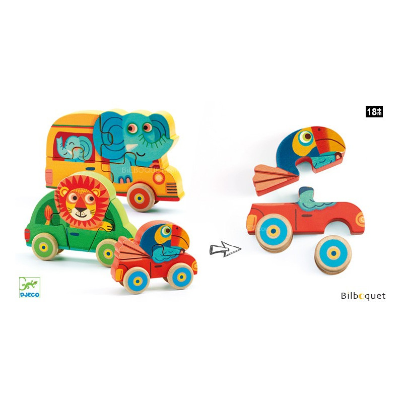 Pachy Co Wooden Puzzles 4 5 And 6 Pieces
