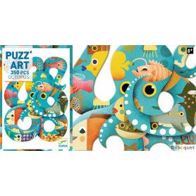 Puzz'Art Octopus - Puzzle 350 pièces